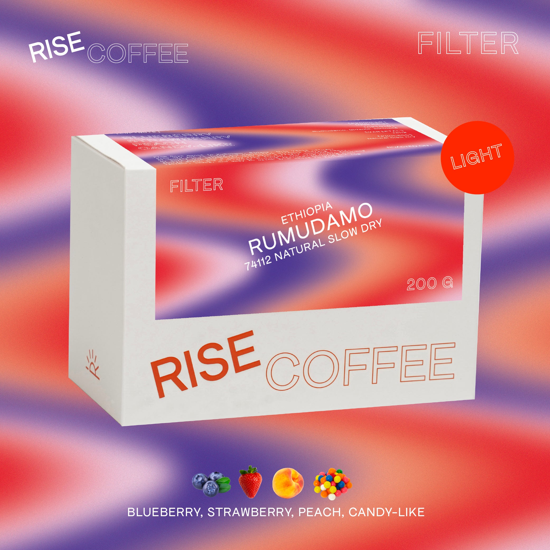 ETHIOPIA  RUMUDAMO 74112 NATURAL SLOW DRY